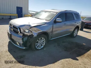 2014 Dodge Durango SXT z VIN 1C4RDJAG6EC972818, wystawiony jako Copart lot #54791215 z przebiegiem 169 718 mil mil oraz Szkoda całkowita • Salvage title. Historia ofert i sprzedaży dostępna na DreamBid. Obrazek 1.