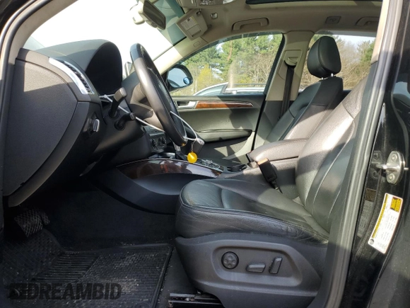 2012 Audi Q5 2.0T Premium Plus with VIN WA1LFAFP2CA054916, listed as a Copart auction lot 53744465 with 140,305 mi miles and Clean Title. Bid and sale history available at carsss.com. Image 7.