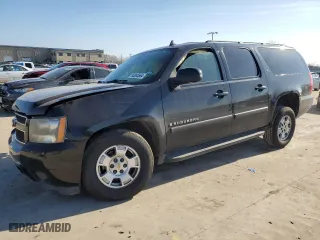 2007 Chevrolet Suburban LTZ with VIN 3GNFC16037G292321, listed as a Copart auction lot 85885564 with 213,893 mi miles and Salvage Title. Bid and sale history available at carsss.com. Image 1.