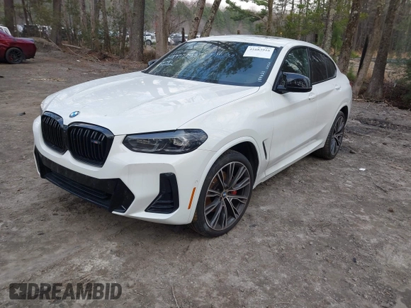 2023 BMW X4 M40i with VIN 5UX43DT02P9T17357, listed as a IAAI auction lot 41683916 with 25,954 mi miles and . Bid and sale history available at DreamBid. Image 16.