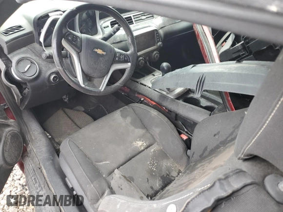 2014 Chevrolet Camaro LT with VIN 2G1FB3D37E9210448, listed as a Copart auction lot 44634834 with Not provided miles and Salvage title. Bid and sale history available at DreamBid. Image 8.