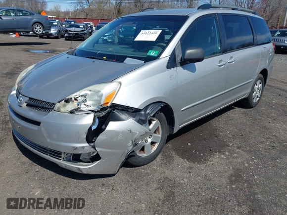 2005 Toyota Sienna CE with VIN 5TDZA23C95S380868, listed as a IAAI auction lot 41922419 with 218,513 mi miles and . Bid and sale history available at DreamBid. Image 6.