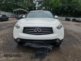 2013 Infiniti FX with VIN JN8CS1MWXDM173538, listed as a Copart auction lot 59340875 with 155,731 mi miles and Salvage title. Bid and sale history available at DreamBid. Image 5.