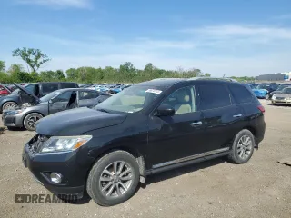 2015 Nissan Pathfinder SL с VIN 5N1AR2MM8FC615188, выставлен на аукционе Copart как лот 55674715 с пробегом 156 295 миль миль и Списание • Salvage title. История ставок и продаж доступна на DreamBid. Изображение 1.