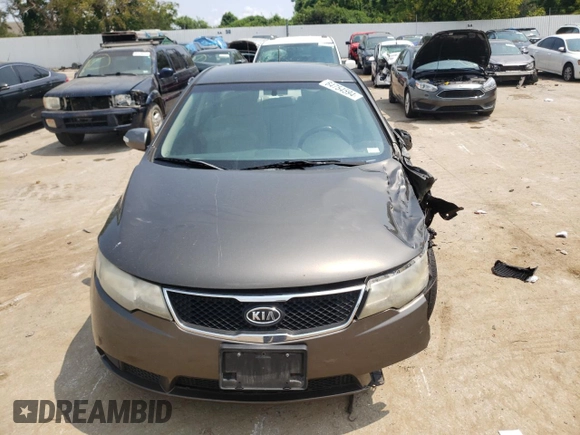 2010 Kia Forte EX with VIN KNAFU4A28A5837716, listed as a Copart auction lot 64754594 with 281,051 mi miles and Salvage Title. Bid and sale history available at carsss.com. Image 5.