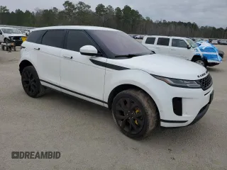 2020 Land Rover Range Rover Evoque SE with VIN SALZP2FXXLH080473, listed as a Copart auction lot 46054325 with 0 mi miles and Salvage Title. Bid and sale history available at carsss.com. Image 4.