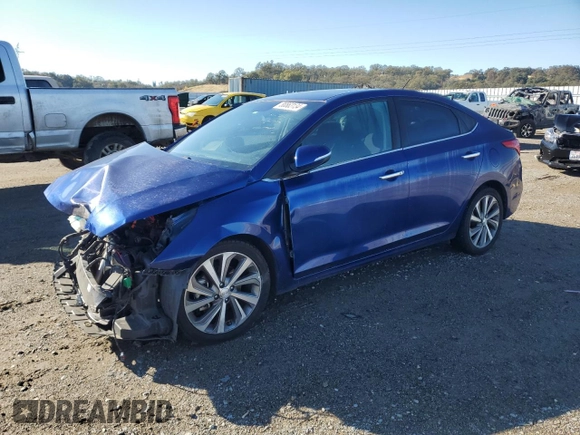 2018 Hyundai Accent Limited with VIN 3KPC34A32JE013538, listed as a Copart auction lot 80863134 with 0 mi miles and Salvage Title. Bid and sale history available at carsss.com. Image 1.