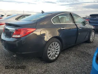 2013 Buick Regal Turbo Premium 1 with VIN 2G4GS5EV2D9183144, listed as a Copart auction lot 75081434 with 103,301 mi miles and Salvage Title. Bid and sale history available at carsss.com. Image 3.