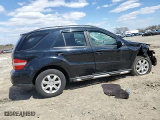 2007 Mercedes-Benz M-Class 3.5L with VIN 4JGBB86E17A212751, listed as a Copart auction lot 50695915 with 153,752 mi miles and Salvage Title. Bid and sale history available at carsss.com. Image 3.