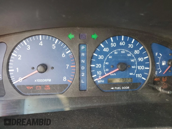 2002 Toyota Sienna LE with VIN 4T3ZF13C12U501575, listed as a Copart auction lot 49930145 with 247,327 mi miles and Clean Title. Bid and sale history available at carsss.com. Image 9.