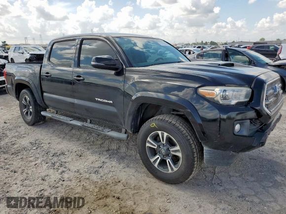 2017 Toyota Tacoma SR5 with VIN 5TFCZ5AN1HX102498, listed as a Copart auction lot 61499425 with 210,433 mi miles and Salvage title. Bid and sale history available at DreamBid. Image 4.
