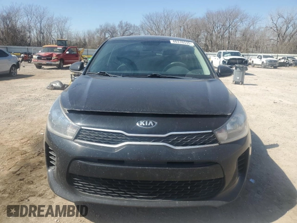 2020 Kia Rio LX with VIN 3KPA24AD6LE284818, listed as a Copart auction lot 48316535 with 57,872 mi miles and Salvage Title. Bid and sale history available at carsss.com. Image 5.