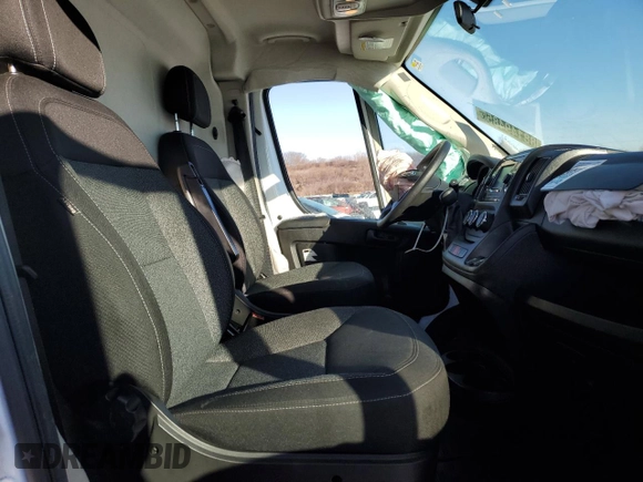 2021 Ram ProMaster Cargo with VIN 3C6LRVBG9ME575955, listed as a Copart auction lot 88149485 with 61,881 mi miles and Salvage Title. Bid and sale history available at carsss.com. Image 10.