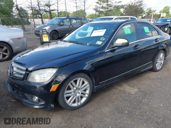 2009 Mercedes-Benz C 300 Sport with VIN WDDGF81X39R069285, listed as a IAAI auction lot 42754975 with 133,489 mi miles and . Bid and sale history available at DreamBid. Image 2.