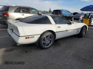 1990 Chevrolet Corvette z VIN 1G1YY2382L5120018, wystawiony jako Copart lot #46445825 z przebiegiem Nie podano mil oraz Czysty tytuł • Clean title. Historia ofert i sprzedaży dostępna na DreamBid. Obrazek 3.