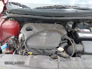 2012 Hyundai Accent SE with VIN KMHCU5AE8CU037718, listed as a IAAI auction lot 41845159 with 167,444 mi miles. Bid and sale history available at carsss.com. Image 10.