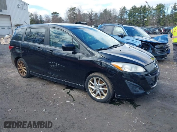 2012 Mazda 5 Touring with VIN JM1CW2CL8C0111574, listed as a IAAI auction lot 41999112 with 126,963 mi miles and . Bid and sale history available at DreamBid. Image 1.