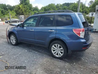 2013 Subaru Forester X Premium with VIN JF2SHADC2DH416846, listed as a Copart auction lot 63089935 with 201,205 mi miles and Salvage title. Bid and sale history available at DreamBid. Image 2.