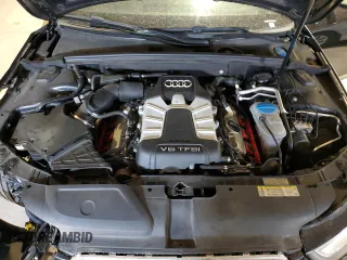 2014 Audi S4 Premium Plus z VIN WAUBGAFL9EA017499, wystawiony jako Copart lot #56227705 z przebiegiem 100 439 mil mil oraz Szkoda całkowita • Salvage title. Historia ofert i sprzedaży dostępna na DreamBid. Obrazek 11.