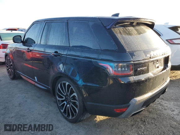 2018 Land Rover Range Rover Sport SE with VIN SALWG2RKXJA699180, listed as a Copart auction lot 77116754 with 46,595 mi miles and Non Repairable. Bid and sale history available at DreamBid. Image 2.