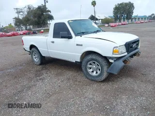 2010 Ford Ranger XL with VIN 1FTKR1AD9APA41385, listed as a IAAI auction lot 41794224 with 215,753 mi miles. Bid and sale history available at carsss.com. Image 1.