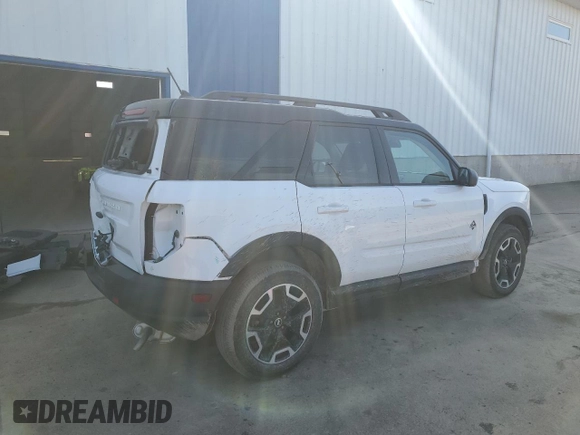 2024 Ford Bronco Sport Outer Banks with VIN 3FMCR9C62RRF31538, listed as a Copart auction lot 53771885 with 14,228 mi miles and Salvage title. Bid and sale history available at DreamBid. Image 3.