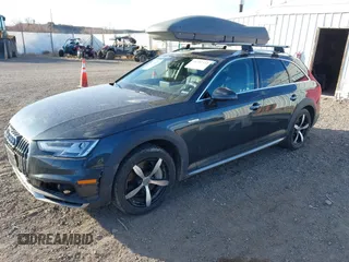 2018 Audi A4 allroad Premium Plus with VIN WA18NAF49JA232526, listed as a IAAI auction lot 41737332 with 98,441 mi miles. Bid and sale history available at carsss.com. Image 2.