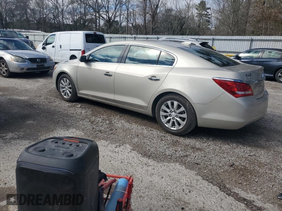2015 Buick LaCrosse Leather with VIN 1G4GB5GR4FF226862, listed as a Copart auction lot 46358215 with 54,378 mi miles and Salvage Title. Bid and sale history available at DreamBid. Image 2.