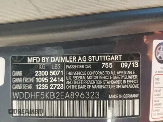 2014 Mercedes-Benz E 350 Sport z VIN WDDHF5KB2EA896323, wystawiony jako Copart lot #56703085 z przebiegiem 125 173 mil mil oraz Szkoda całkowita • Salvage title. Historia ofert i sprzedaży dostępna na DreamBid. Obrazek 12.