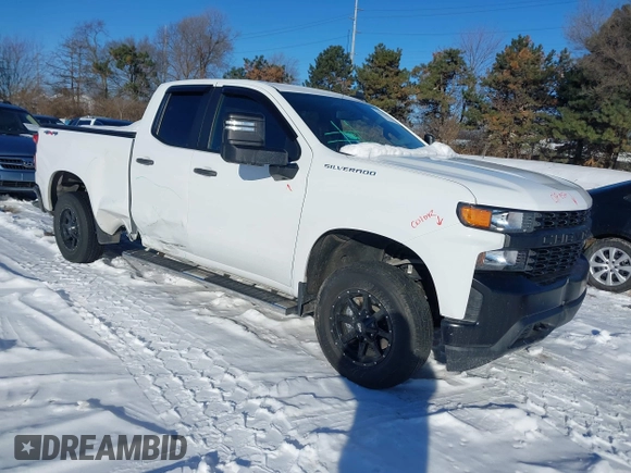 2021 Chevrolet Silverado 1500 Work Truck with VIN 1GCRYAEF8MZ114090, listed as a IAAI auction lot 41312489 with 41,274 mi miles and . Bid and sale history available at DreamBid. Image 1.