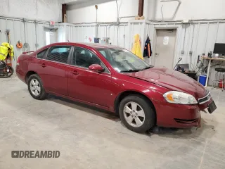 2008 Chevrolet Impala LT with VIN 2G1WT58K881200525, listed as a Copart auction lot 53525725 with 159,142 mi miles and Non Repairable. Bid and sale history available at DreamBid. Image 4.