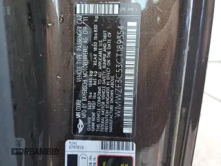 2012 MINI Clubman z VIN WMWZF3C53CT189354, wystawiony jako Copart lot #42377095 z przebiegiem 134 545 mil mil oraz Szkoda całkowita • Salvage title. Historia ofert i sprzedaży dostępna na DreamBid. Obrazek 13.