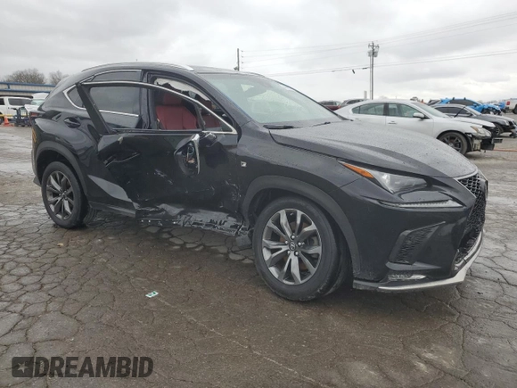2018 Lexus NX with VIN JTJYARBZXJ2098702, listed as a Copart auction lot 49860725 with 66,867 mi miles and Non Repairable. Bid and sale history available at carsss.com. Image 4.