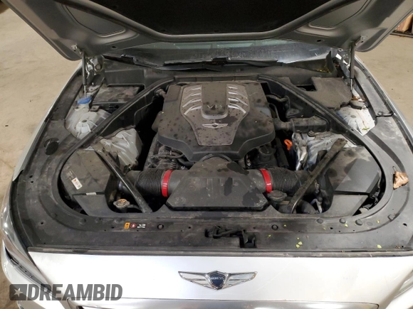 2017 Genesis G80 Ultimate z VIN KMHGN4JF8HU212056, wystawiony jako Copart lot #51636825 z przebiegiem 92 613 mil mil oraz Szkoda całkowita • Salvage title. Historia ofert i sprzedaży dostępna na DreamBid. Obrazek 11.