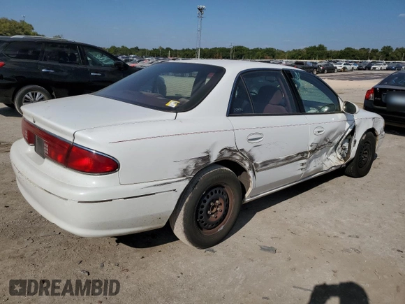 1998 Buick Century Custom with VIN 2G4WS52MXW1610403, listed as a Copart auction lot 71400854 with 0 mi miles and Salvage Title. Bid and sale history available at carsss.com. Image 3.