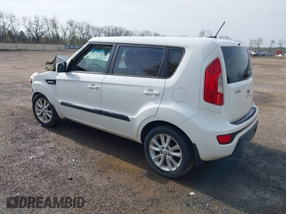 2013 Kia Soul with VIN KNDJT2A52D7762552, listed as a IAAI auction lot 42001216 with 131,944 mi miles. Bid and sale history available at carsss.com. Image 3.