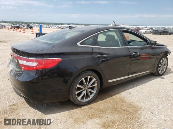 2017 Hyundai Azera with VIN KMHFG4JGXHA589195, listed as a Copart auction lot 68892264 with 66,175 mi miles and Salvage title. Bid and sale history available at DreamBid. Image 3.