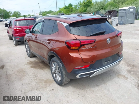 2020 Buick Encore GX Essence with VIN KL4MMFSL0LB134977, listed as a IAAI auction lot 42289541 with 55,021 mi miles and . Bid and sale history available at DreamBid. Image 3.