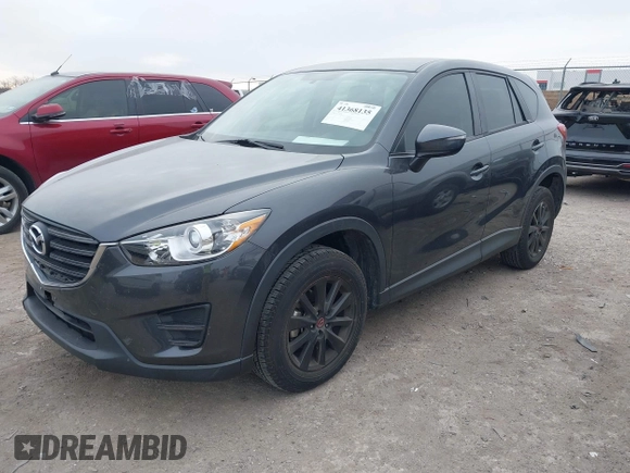 2016 Mazda CX-5 Sport with VIN JM3KE2BY4G0858100, listed as a IAAI auction lot 41368135 with 93,435 mi miles. Bid and sale history available at carsss.com. Image 2.