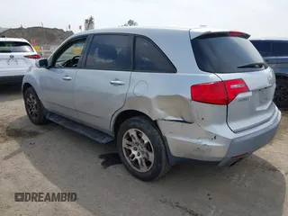 2009 Acura MDX Tech Pkg with VIN 2HNYD28649H519230, listed as a IAAI auction lot 42041236 with 122,975 mi miles. Bid and sale history available at carsss.com. Image 3.