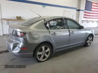 2006 Mazda 3 s with VIN JM1BK324761530781, listed as a Copart auction lot 54879895 with 163,441 mi miles and Salvage Title. Bid and sale history available at DreamBid. Image 3.