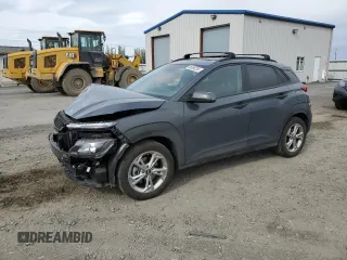 2023 Hyundai Kona SEL с VIN KM8K3CAB2PU011579, выставлен на аукционе Copart как лот 55088255 с пробегом 12 667 миль миль и Списание • Salvage title. История ставок и продаж доступна на DreamBid. Изображение 1.