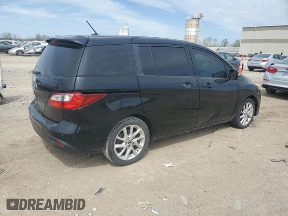 2015 Mazda 5 Touring with VIN JM1CW2CL2F0188574, listed as a Copart auction lot 53314305 with 138,731 mi miles and Salvage title. Bid and sale history available at DreamBid. Image 3.