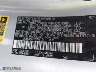 2013 Lexus RX 450h with VIN JTJBC1BA5D2448124, listed as a IAAI auction lot 41783907 with 143,616 mi miles. Bid and sale history available at carsss.com. Image 9.