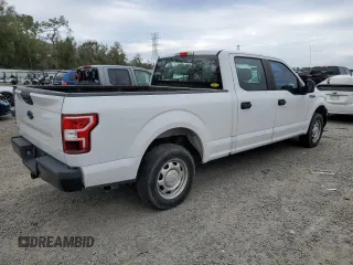 2019 Ford F-150 XL with VIN 1FTEW1C50KFC15847, listed as a Copart auction lot 88732235 with 153,898 mi miles and Salvage Title. Bid and sale history available at DreamBid. Image 3.