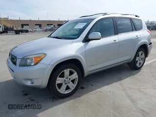 2006 Toyota RAV4 Sport with VIN JTMZK32V666001770, listed as a IAAI auction lot 41763306 with 195,448 mi miles. Bid and sale history available at carsss.com. Image 2.