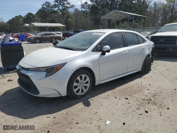 2022 Toyota Corolla LE with VIN 5YFEPMAE4NP303847, listed as a Copart auction lot 48896125 with 56,928 mi miles and Salvage Title. Bid and sale history available at carsss.com. Image 1.