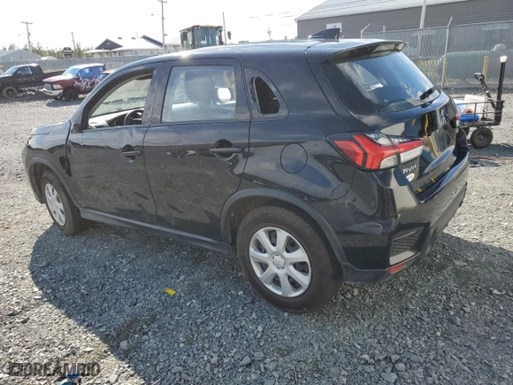 2021 Mitsubishi RVR ES with VIN JA4AJUAU7MU606172, listed as a Copart auction lot 70651474 with 92407 miles and Salvage Title. Bid and sale history available at carsss.com. Image 2.