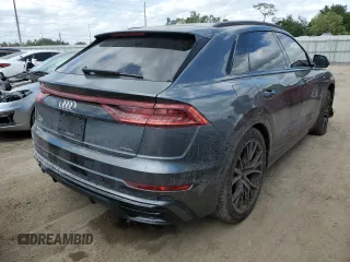 2019 Audi Q8 Prestige with VIN WA1FVAF14KD014409, listed as a Copart auction lot 46247933 with 61,843 mi miles. Bid and sale history available at carsss.com. Image 3.