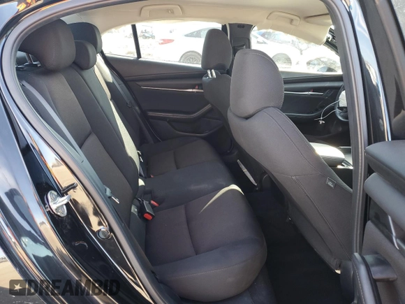 2024 Mazda 3 S with VIN 3MZBPAAM3RM423321, listed as a Copart auction lot 88738705 with 6,889 mi miles and Salvage Title. Bid and sale history available at DreamBid. Image 10.